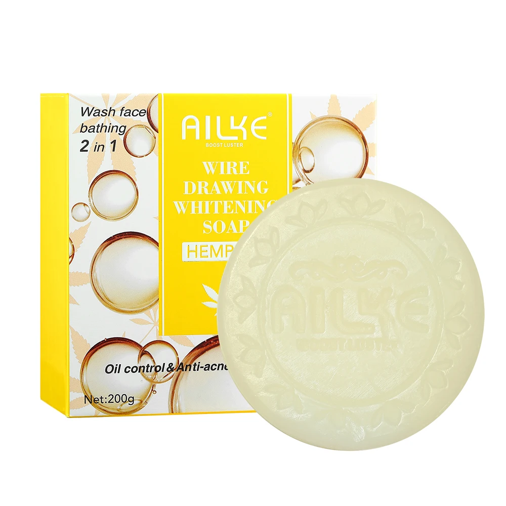  Anti-acne Oil Control Facial Care Soap Bleaching Hemp