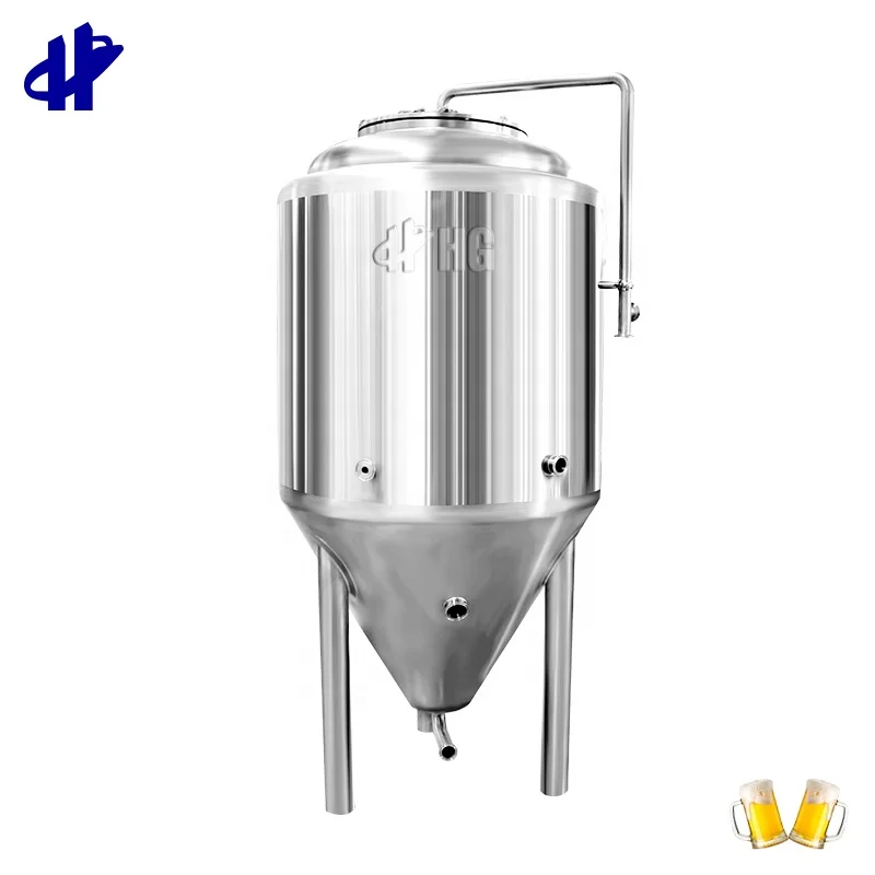 Small Capacity 50L 100L 150L 200L 300L Conical Beer Fermenter Fermentation Tank For Home Brew