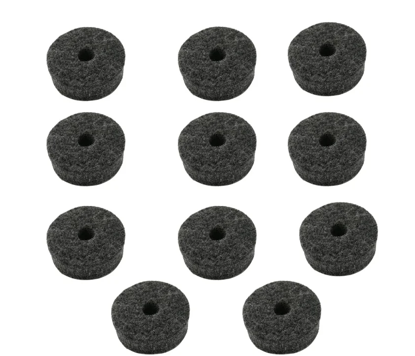 4cm Black Drum Felt Pad Set Factory Direct Common Use Antiskid Grey Accessories