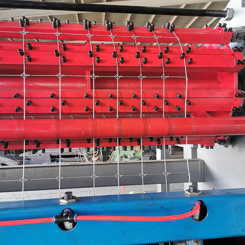 High Tension Hot Dip Galvanized Steel Wire Fixed knot field fence machine