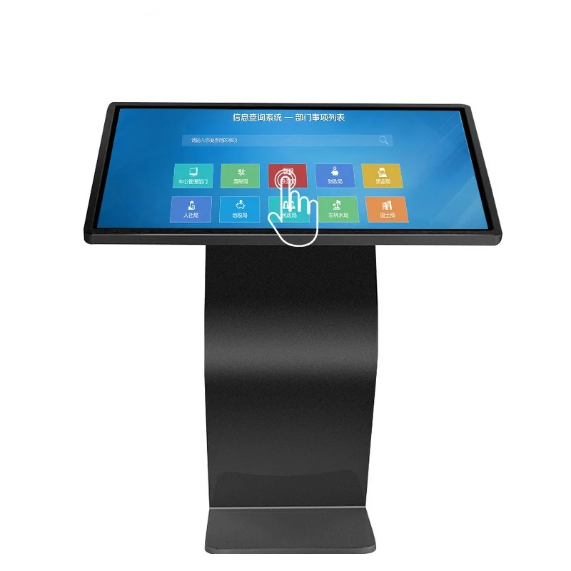 Customized 24 inch 32 inch 4K screen display 12 LED advertising digital signage LCD touch screen indoor android