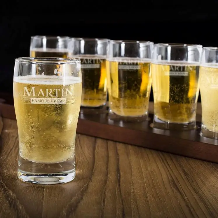 Jaton Stock High Quality Flight Beer Tasting Glasses