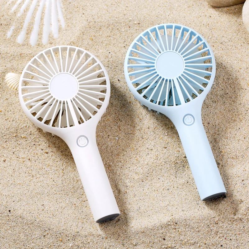 Free Sample wholesale new personalized usb small mini desktop personal portable battery rechargeable handheld air cooling fan