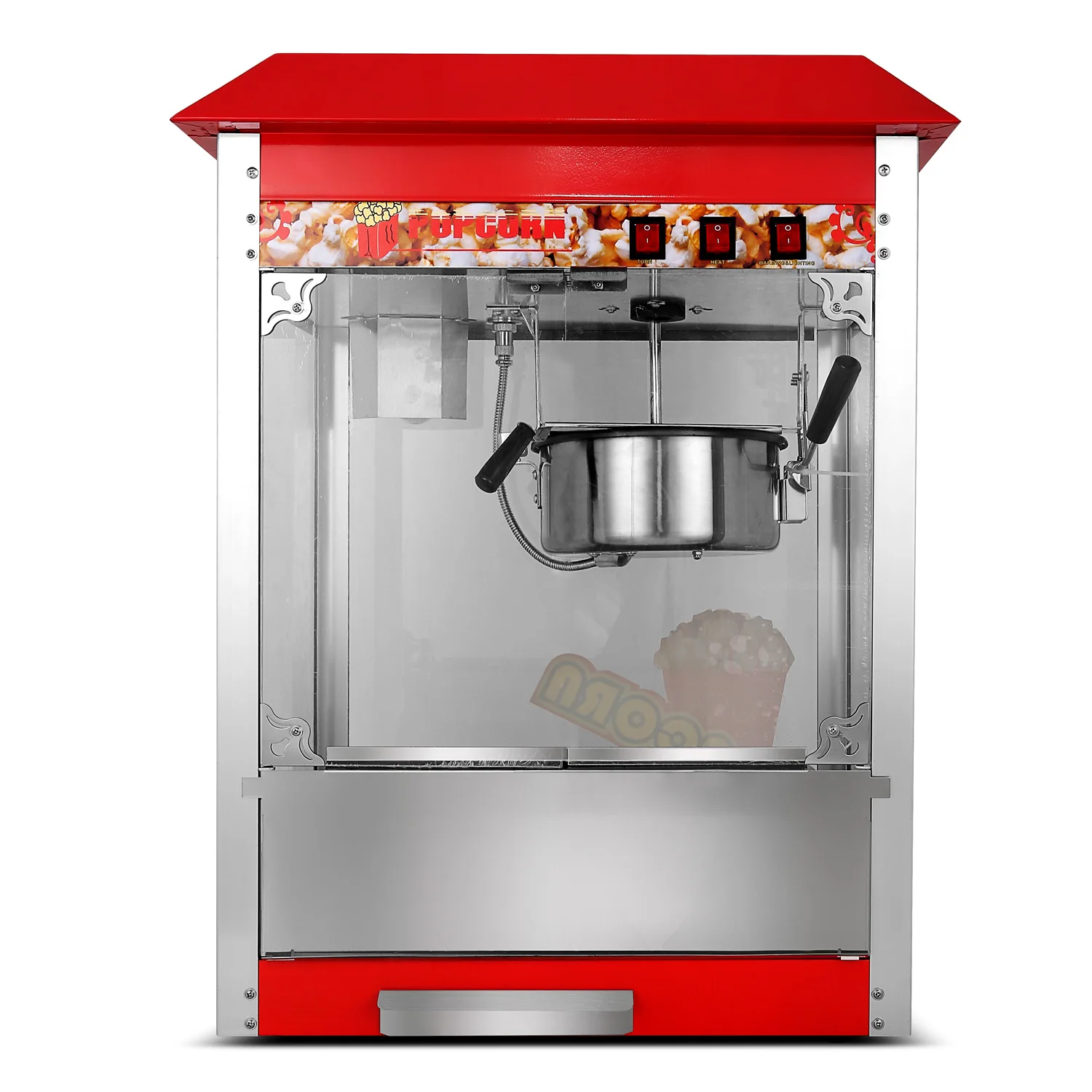Commercial Electric Popcorn Machine For Cinema