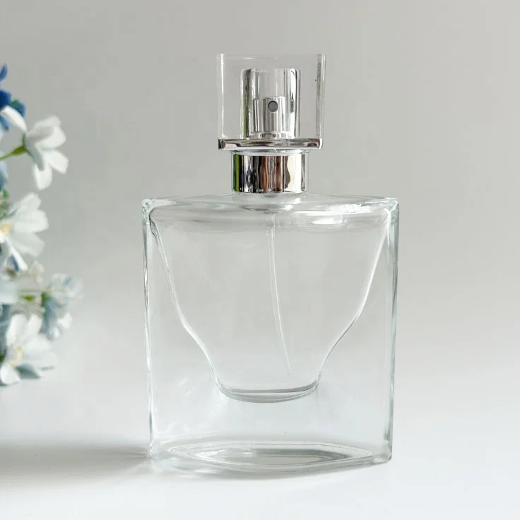 30 ml Personal Design Luxury Rectangle Perfume Mist Unique Flacon Perfume Bottles With Acrylic Cap