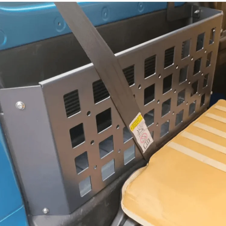 JOLY Car Rear Seat lateral Aluminum Luggage Storage Basket for jimny JB74 JB64