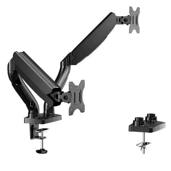 Dual Monitor Stand for 13 to 27 inch Screen ,Ergonomic  Fully Adjustable Monitor Stand for 2 Monitors