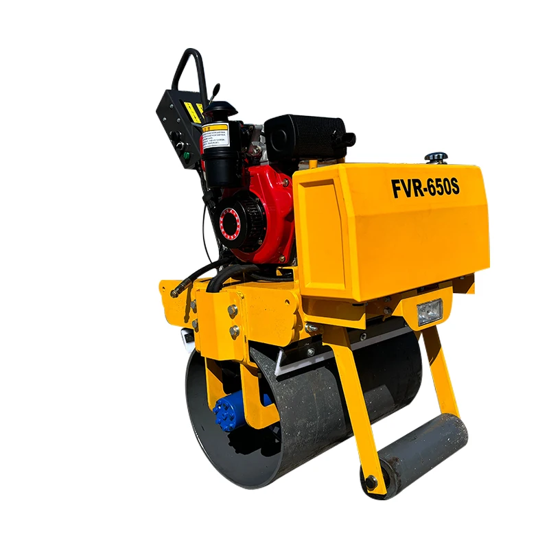 New Hot Selling Single Roller Double Roller Hydraulic Drive Power Walk Behind Roller