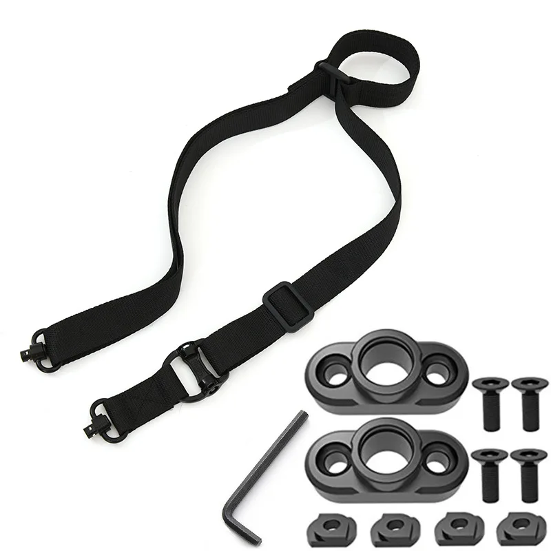 0101 MS4 American tactical straps double point nylon gun rope QD buckle gun belt plus base set