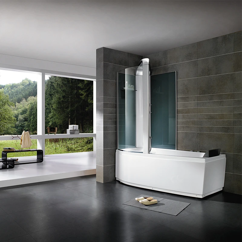 China shower cabin manufacture luxury modern tempered glass  shower cabin corner