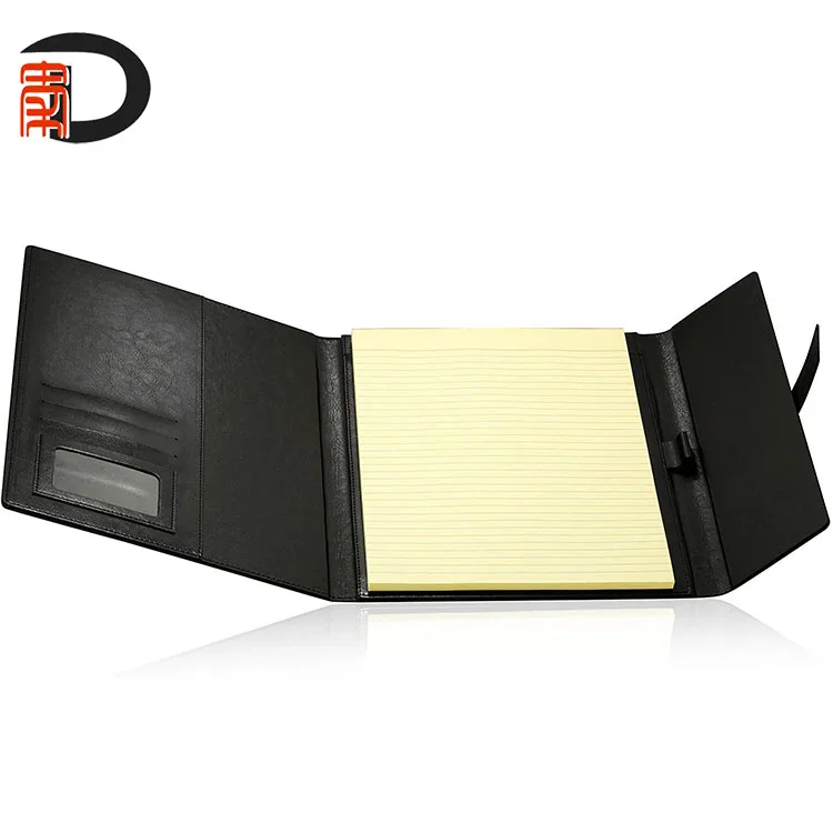 2020 Leather Padfolio Portfolio Folder , A4 Notebooks and Notepads