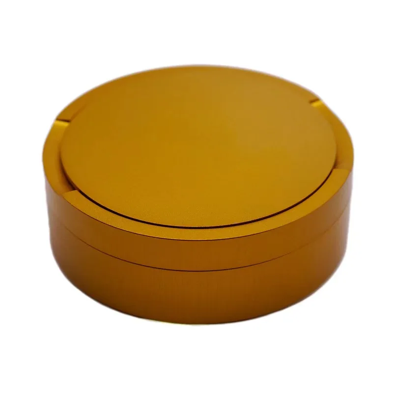 Cnc customized metal snuff packaging anodized perfume box aluminum can