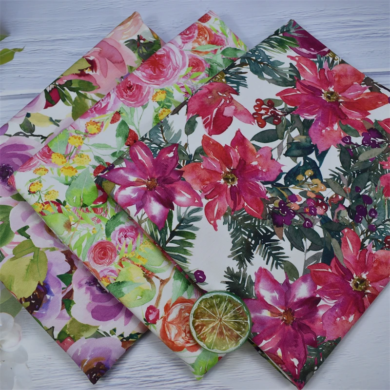 Custom digital print Bamboo spandex fabric baby knit fabric 95 Bamboo 5 Spandex for clothes