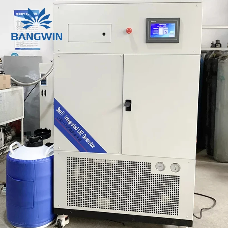 Premium Quality Liquid Nitrogen Generation Plant With Tanks Liquid Nitrogen Manufacturing Plant