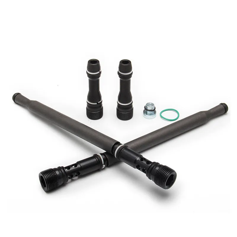 Дизельная трубка двигателя для 04-10 Ford 6.0L E350 F250/ 6E7Z-9A332-A, черная трубка из алюминиевого сплава