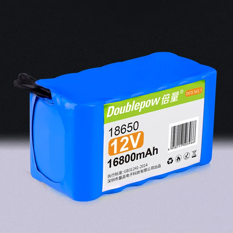 Custom Portable 12v ICR 18650 rechargeable diy lithium ion battery pack with bms