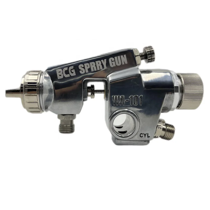 Automatic Power Air spray gun  1.2/1.5/2/2.5 mm nozzle high-efficiency  industrial hvlp atomizing pneumatic paint tool