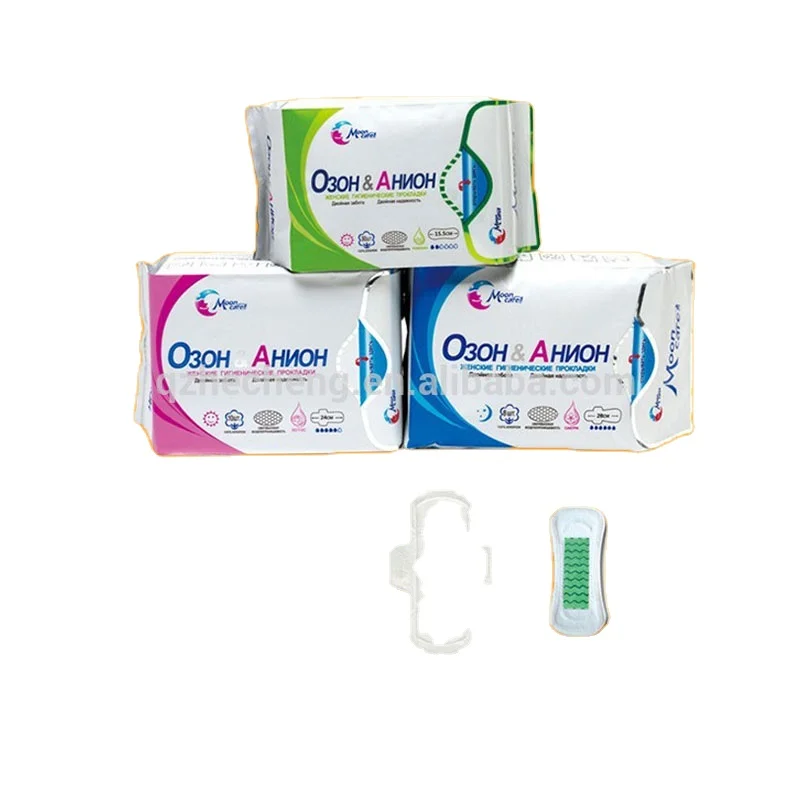 Женская хлопковая гигиеническая салфетка с отрицательными ионами