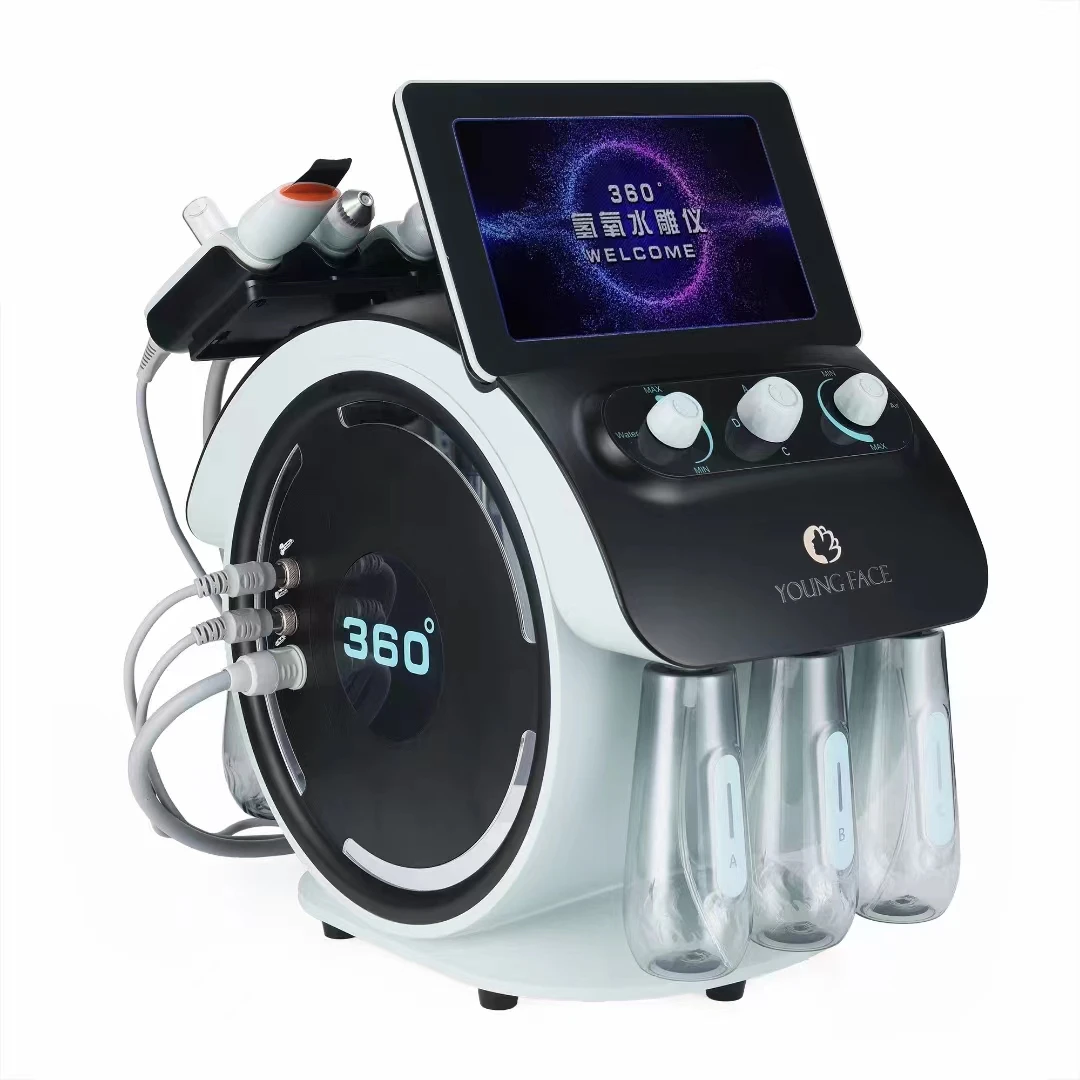 2024 Beauty Facial Machine 6 in 1 visualization hydro facials beauty machine hydro hydrodermabrasion facial machine