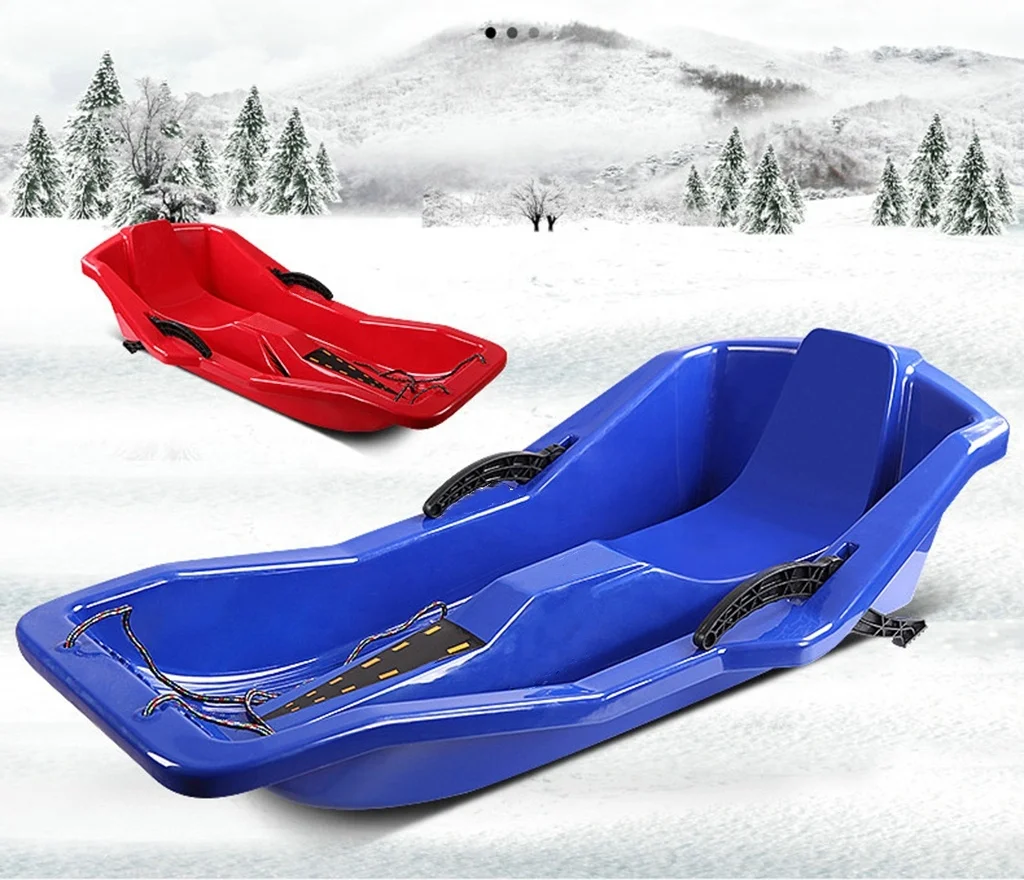 Bellwell Plastic Snow Sledges with Brake EN-71 Passed Testing