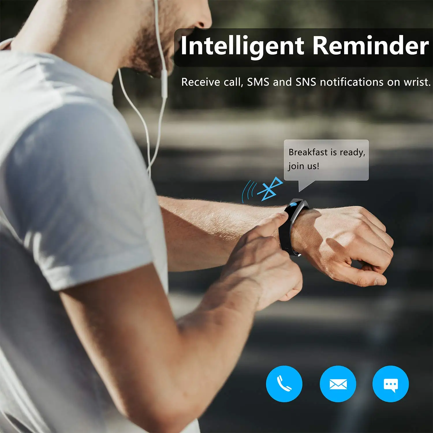 IP68 Waterproof Smart Band Custom with Heart Rate Blood Pressure Wholesale Bracelet Smartwatch Wholesale Smart Band Custom