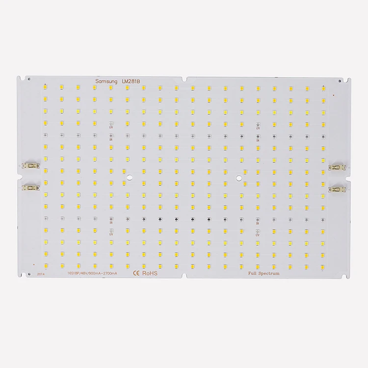 Shenzhen KingBrite Samsung LM281B + Epistar 660 нм красный УФ-ИК полный спектр светодиодный светильник для роста печатной платы (только PCBA)