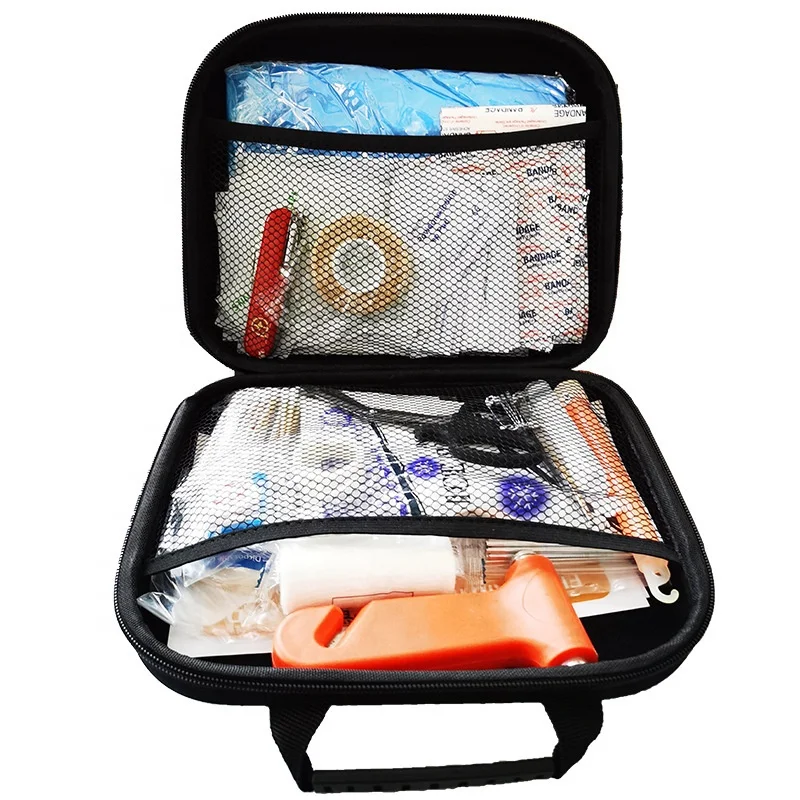First Aid Kit Portable Small Household Vehicle Emergency Field