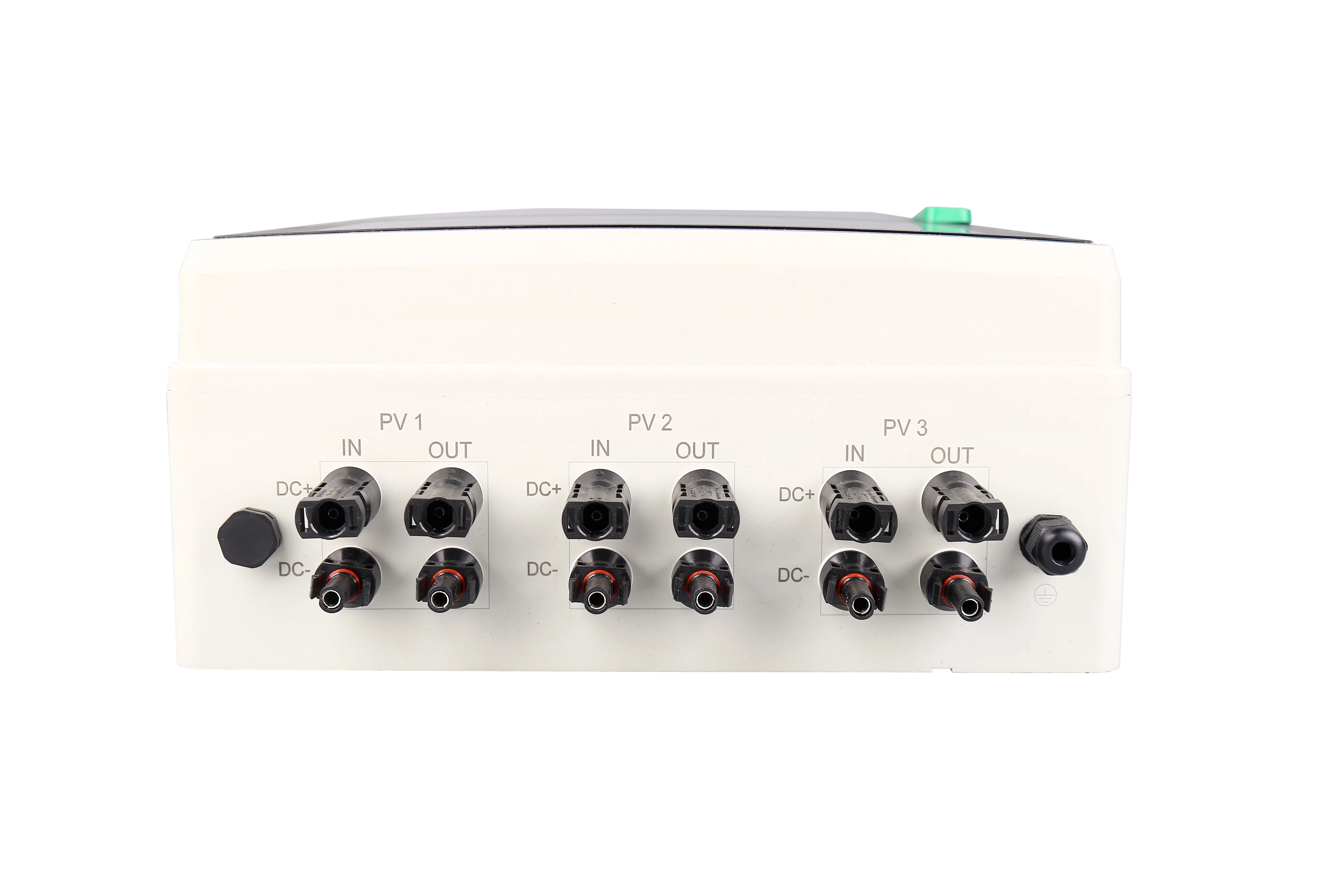 1000V Waterproof Plastic Solar PV AC + DC Combiner Box 3 Input 3 Output String Junction Box 3 Solar Cooker Solar Freezer Outputs