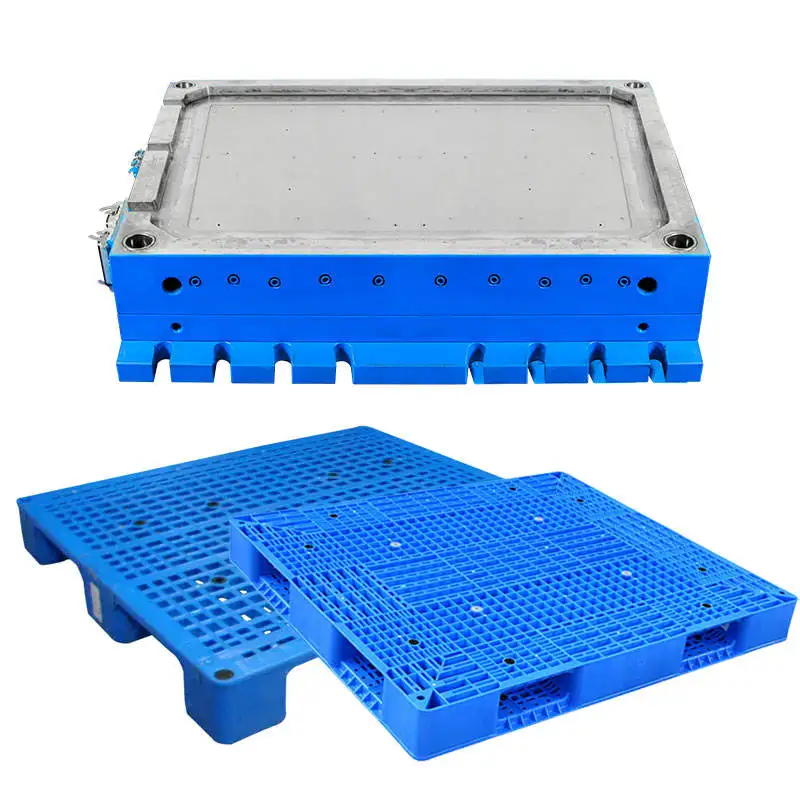 heavy duty plastic pallets mold mould maker for 1400*1400*145   frid surface plastic maker