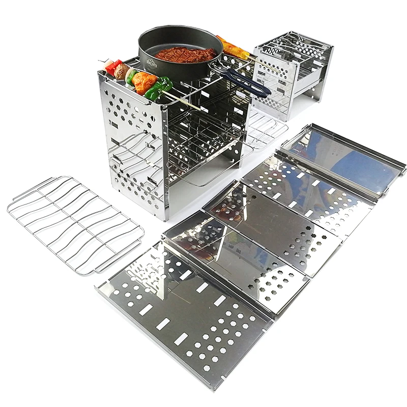 OEM 12' Outdoor picnic japanese antique big burner gas propane butane twig wood kitchen stove with gas cylinder For Wholesale