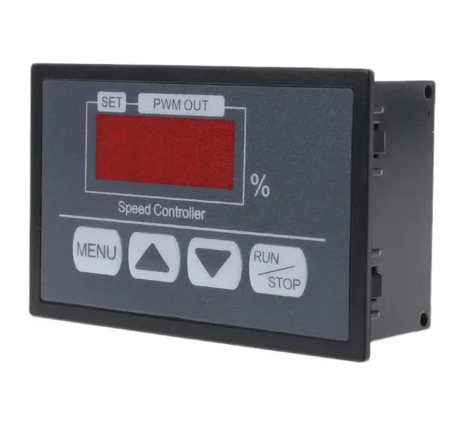 Adjustable 30A PWM 6-60V DC Motor Speed Controller Module DC LED Digital Display Speed Regulator Power Control Governor Switch