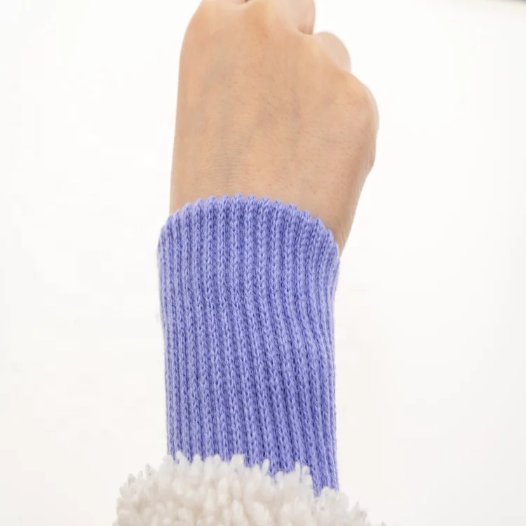 
Most Popular Best Price 1x1 flat Purple Knitting Rib Child Cuff For Cloth Factory Directly Sale 