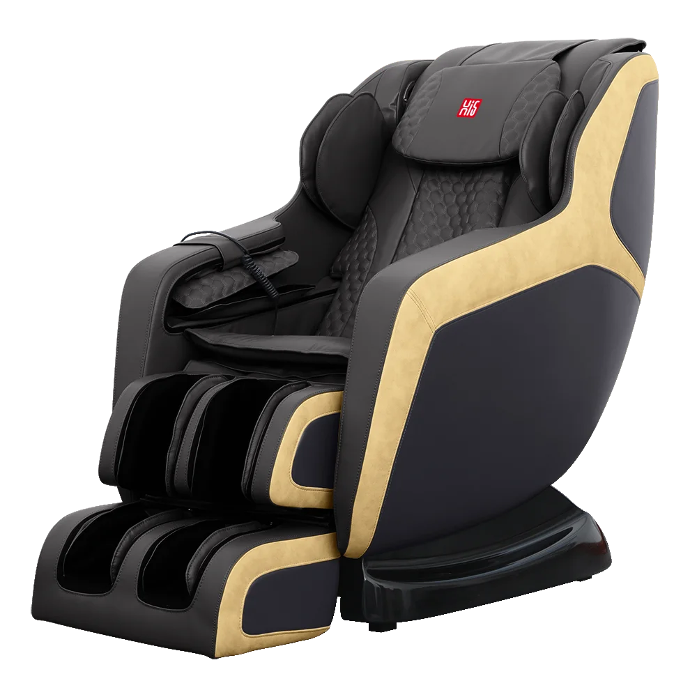 Wholesale OEM 2021 New Design Ultra long SL shaped curved steel guide rail Zero Gravity Electric massage chairs