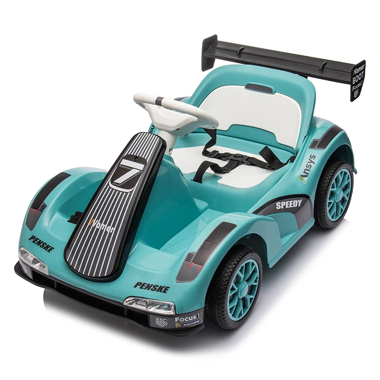 single seat 6V7A battery Latest Baby Toys Small Electric karting car