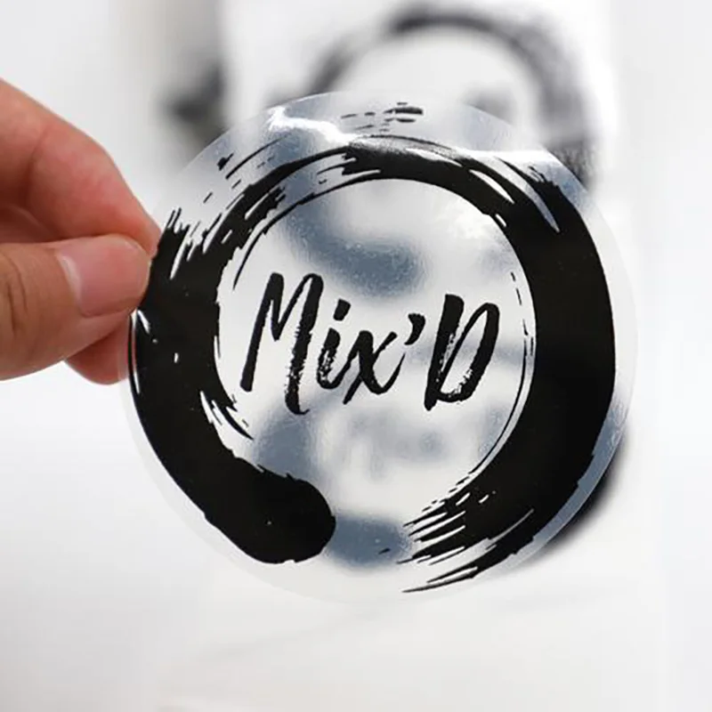 Professional Customized Glow In The Dark Sticker For Shopping Platform