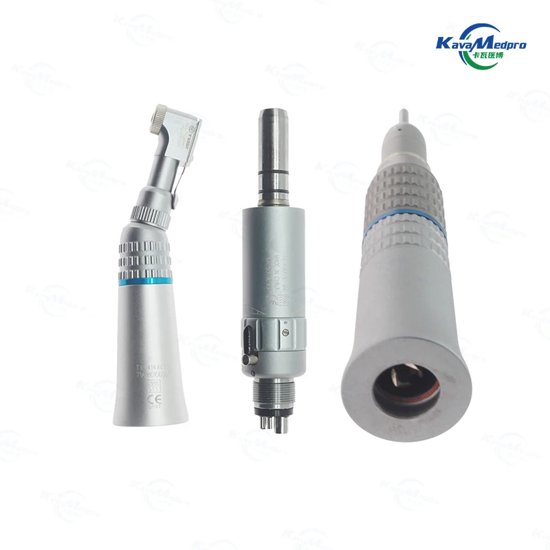 Contra angle 1:1+ Air Motor Straight handpiece dental handpiece set