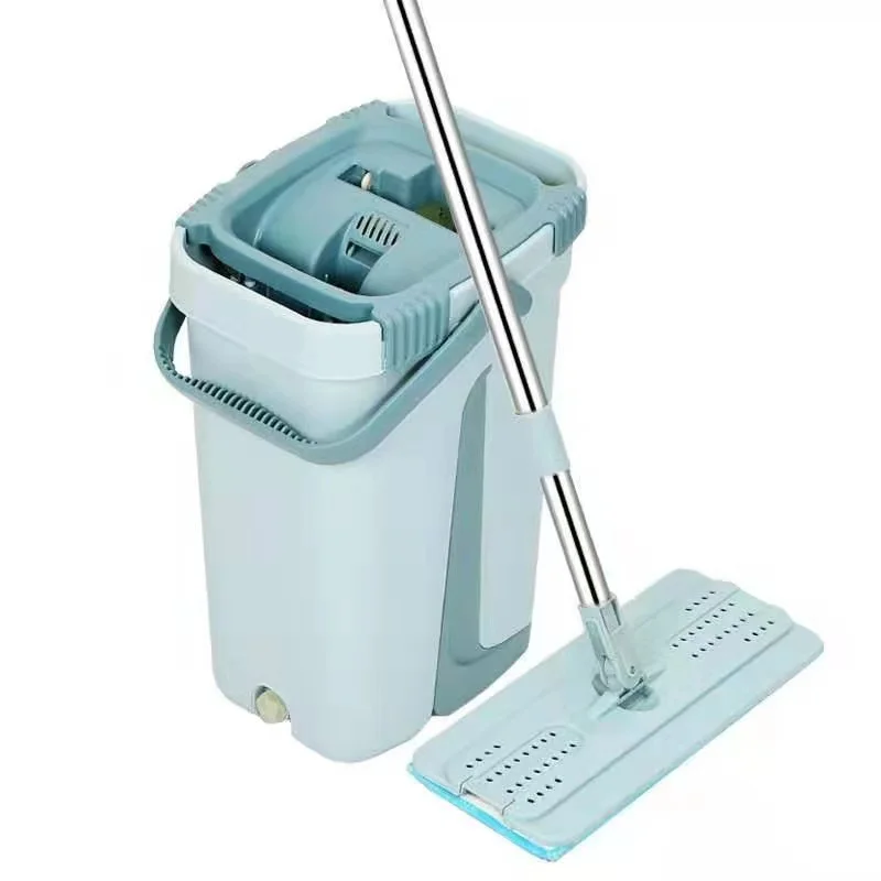 360 Scratch Bucket Mop Magic Microfiber Household Hand Wash Free Lazy Flat Mop Squeeze out mop