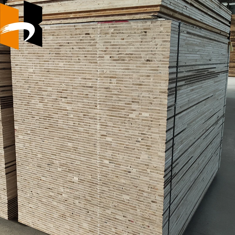 15mm 18mm Poplar Pine Paulownia Core Malacca Laminated Wood Block board