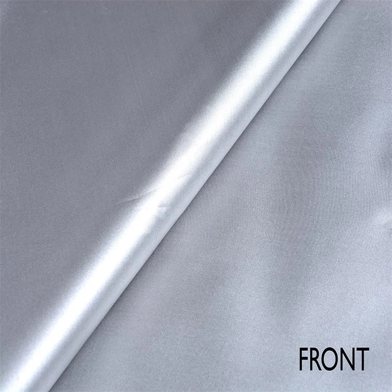 Waterproof silver PU coated polyester taffeta 190T 210T car cover fabric for canopy