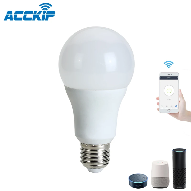  ANPU лампад Led Wi-Fi подключение Tuya E27 лампы работать с Alexa и Google Home Smart LED лампочки RGBCW многоцветные высокое
