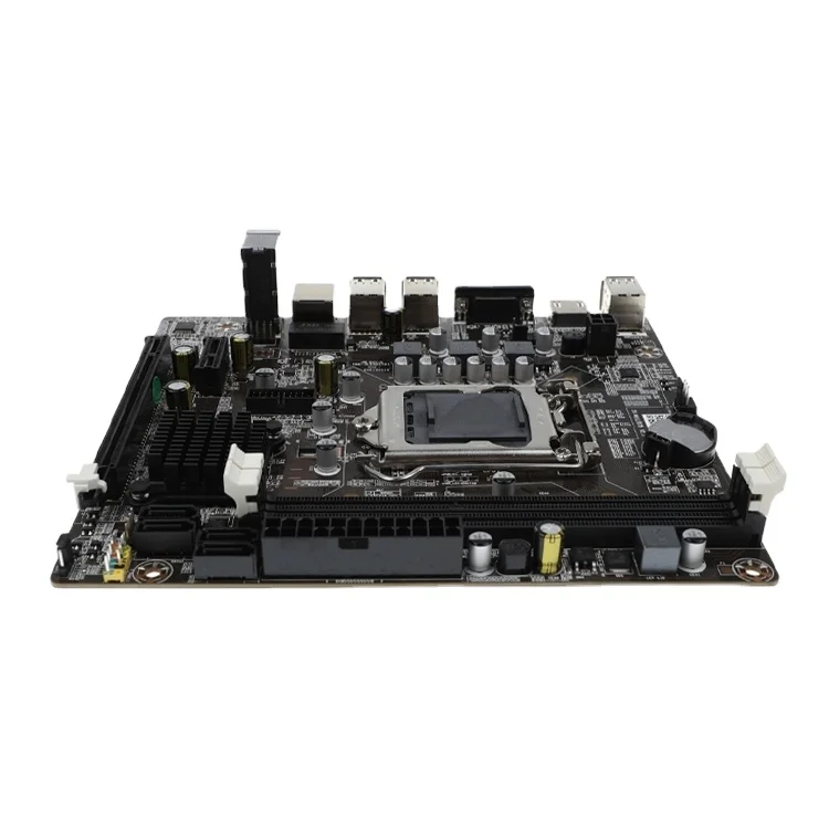  Новая материнская плата H61 встроенная видеокарта LGA 1155 розетки ЦП DDR3