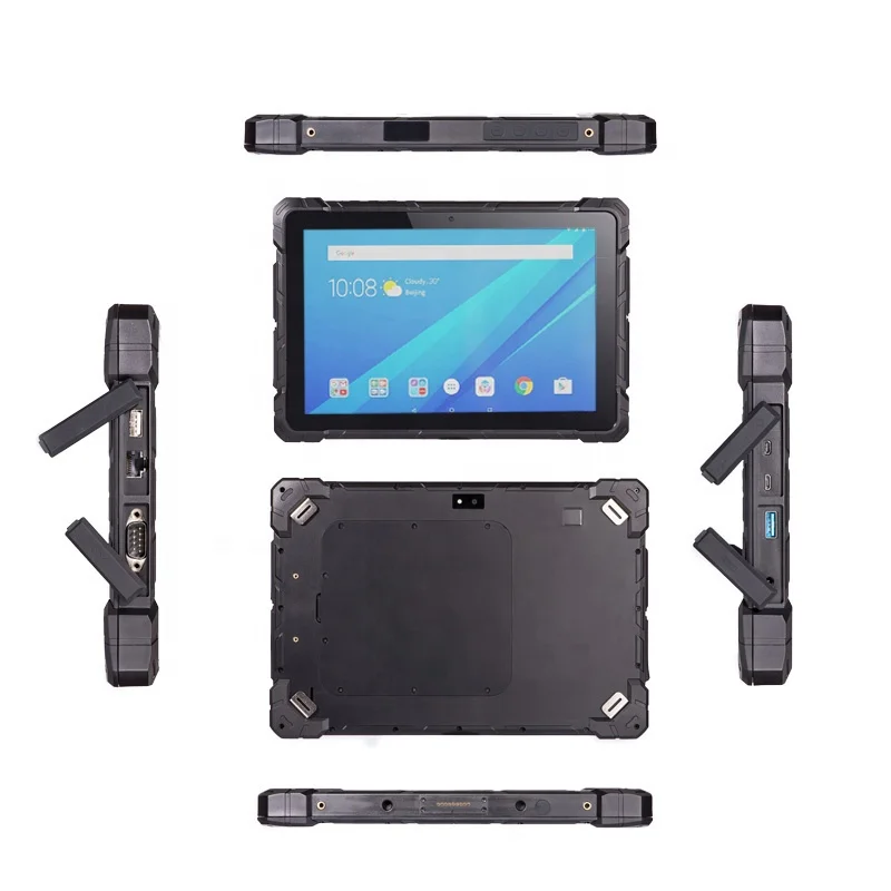 Gole F7R 10 дюймов GPS 4 аппарат не привязан к оператору сотовой связи NFC батарея Android RK3399 IP67 промышленный Прочный планшетный