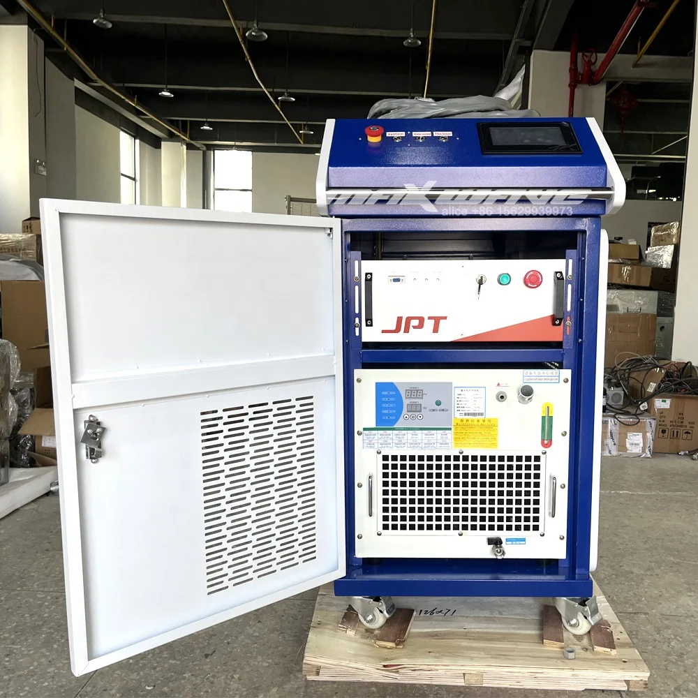 Rust Metal Cleaner Raycus Max Ipg Fiber Laser Cleaning Machine