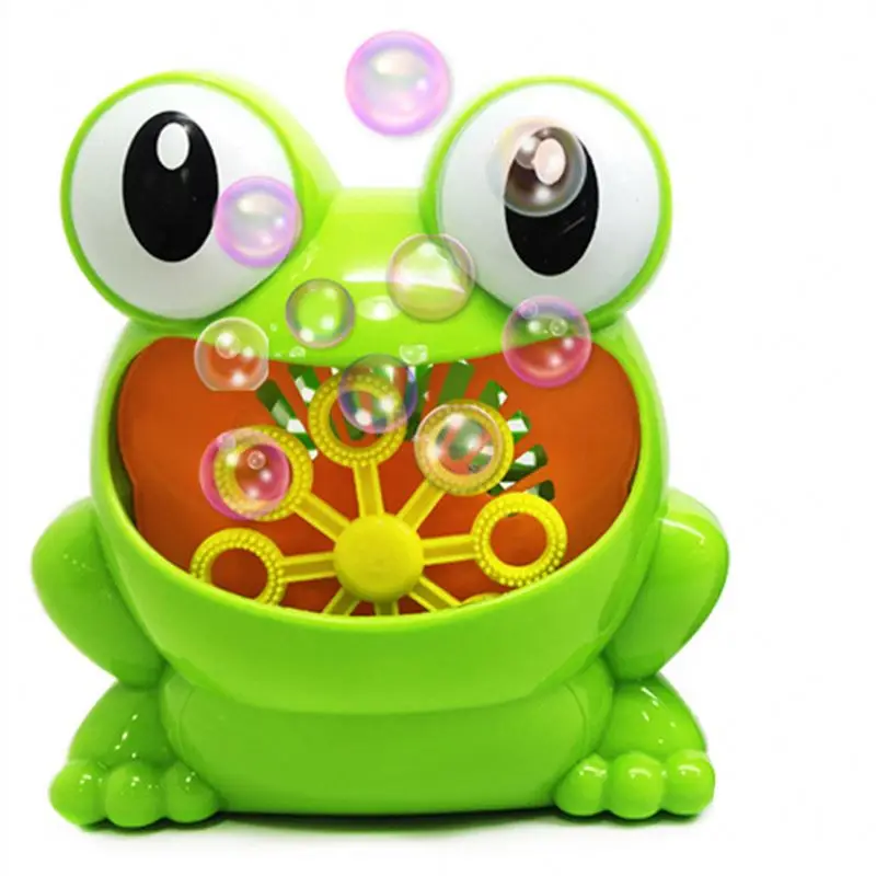 Soap Bubble Toys 2021 Bubble Kids Water Toys Blowing Machine Frog  Fidget Toy Bubble For Parties Wedding Outdoor Indoor