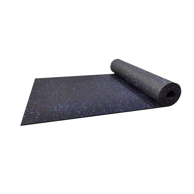 Factory Black 3-10mm Thick Indoor Rubber Floor Rolls Mats Gym Floor Mats