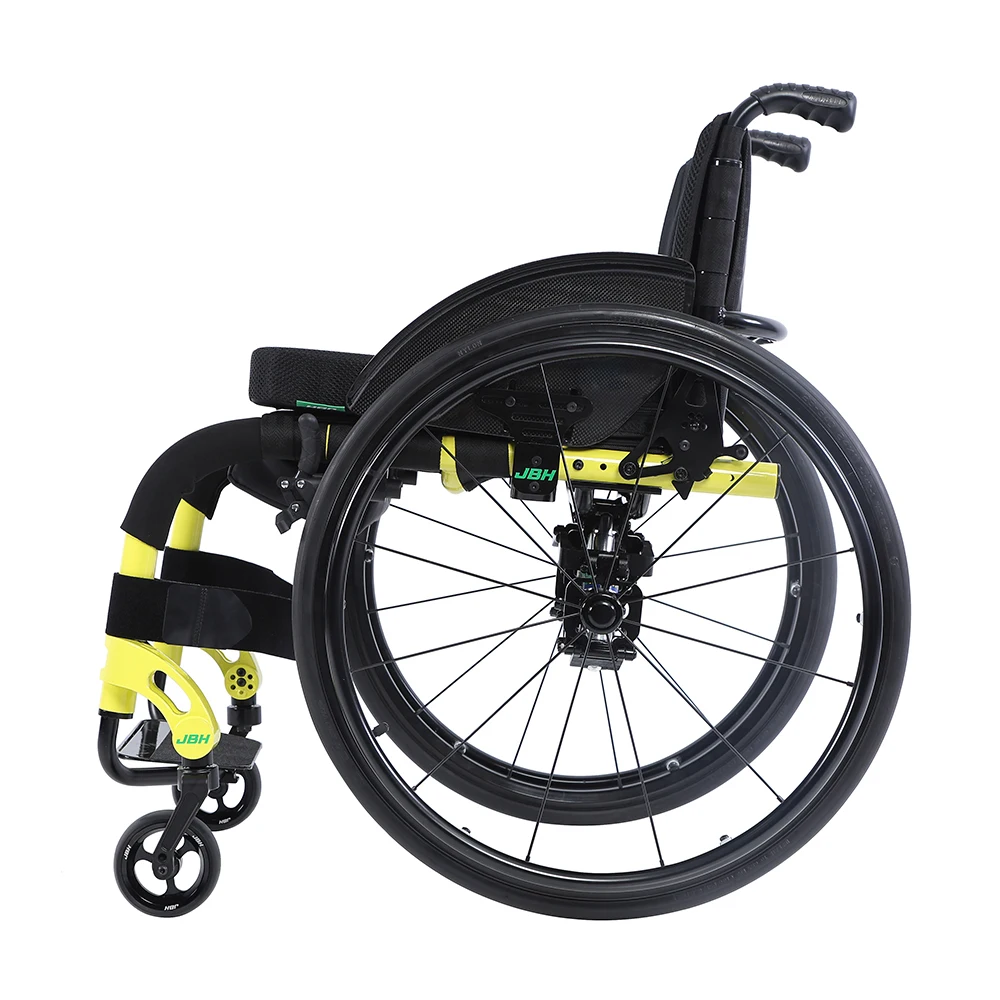 Cheapest light manual wheelchair for health care 120 Kg JBH S004