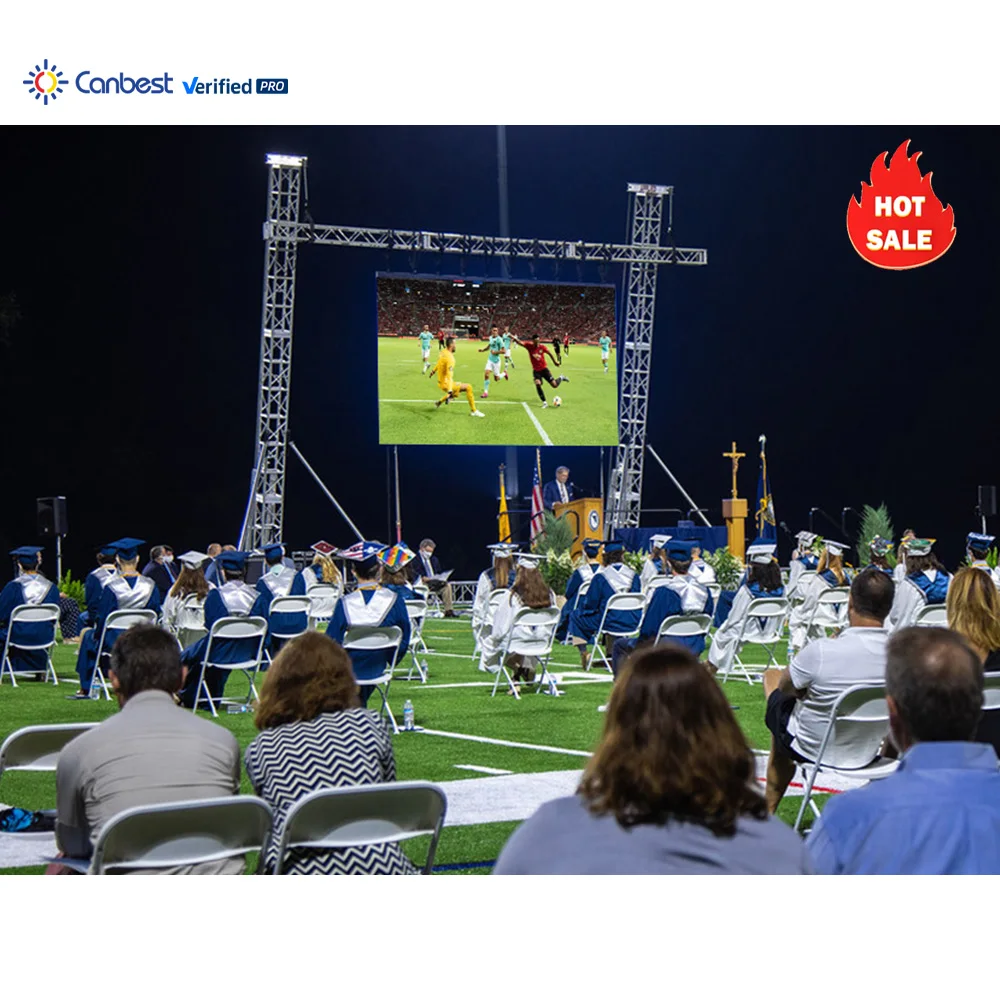 P3.9 3.9 3.9Mm Canbest Waterproof Led Display Screen Panel Outdoor Cinema Live Sports Concert Led Video Wall P3.91 Pantalla Led