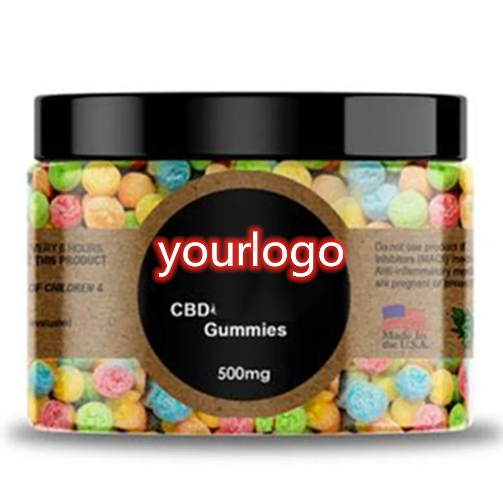 
Fancyli Hot selling private label cbd gummies different flavors 8oz 500mg packed in Jar 