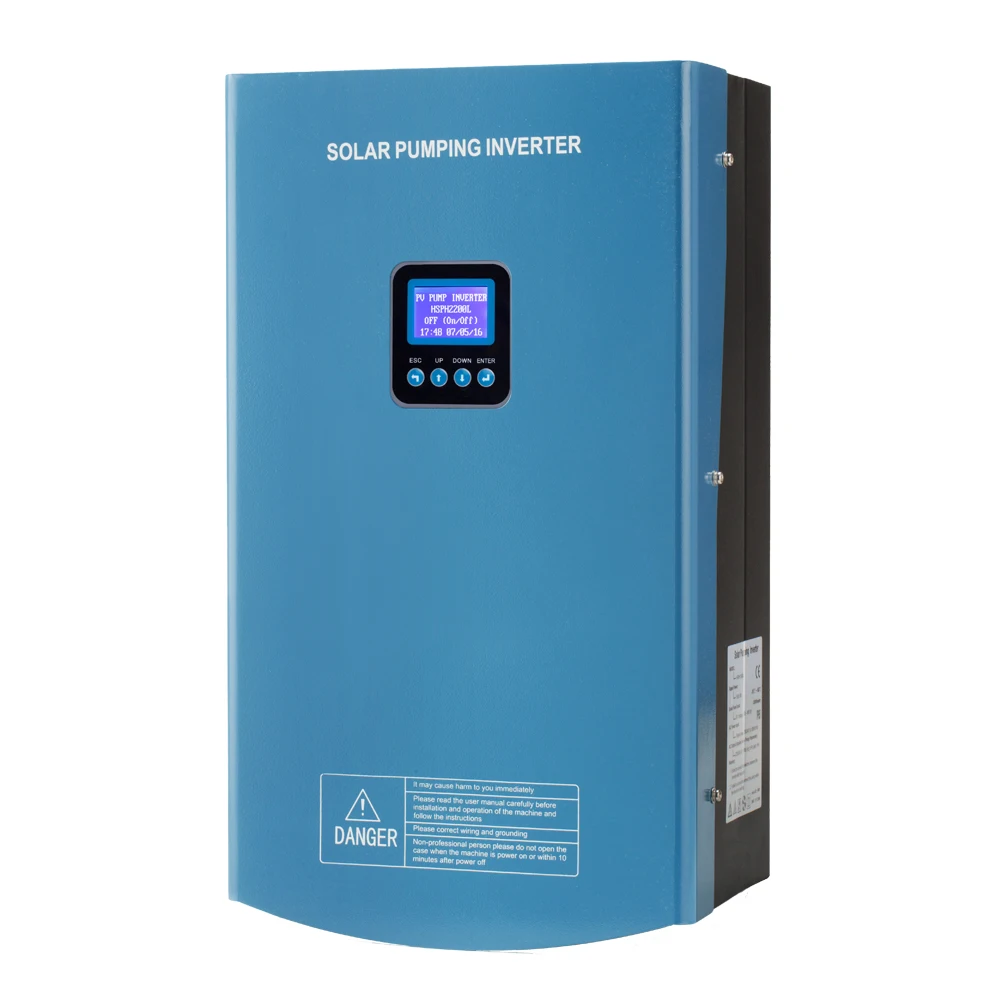 
220v single phase 3hp solar pump inverter hober 2.2kw for 2 hp pump 