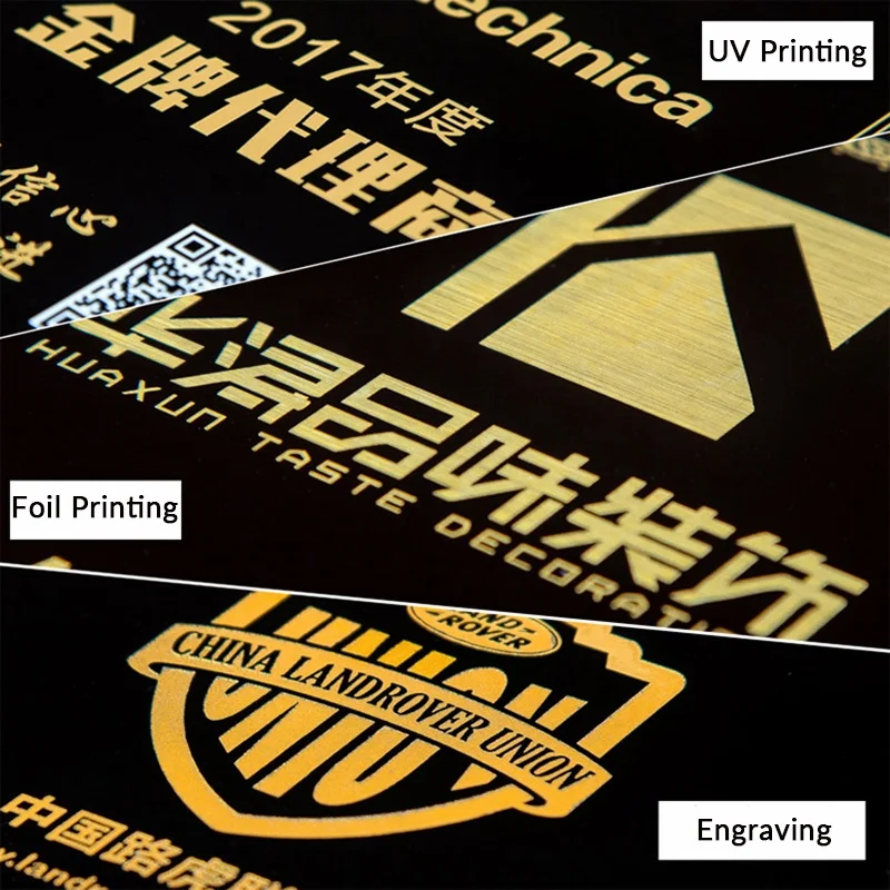 Customized Engraving Crystal Glass Plaque Frame Business Certificate Crystal Award Plaques